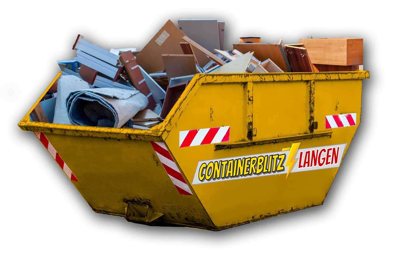 Sperrmüll Container inkl. günstiger Entsorgung in Langen und Umgebung.